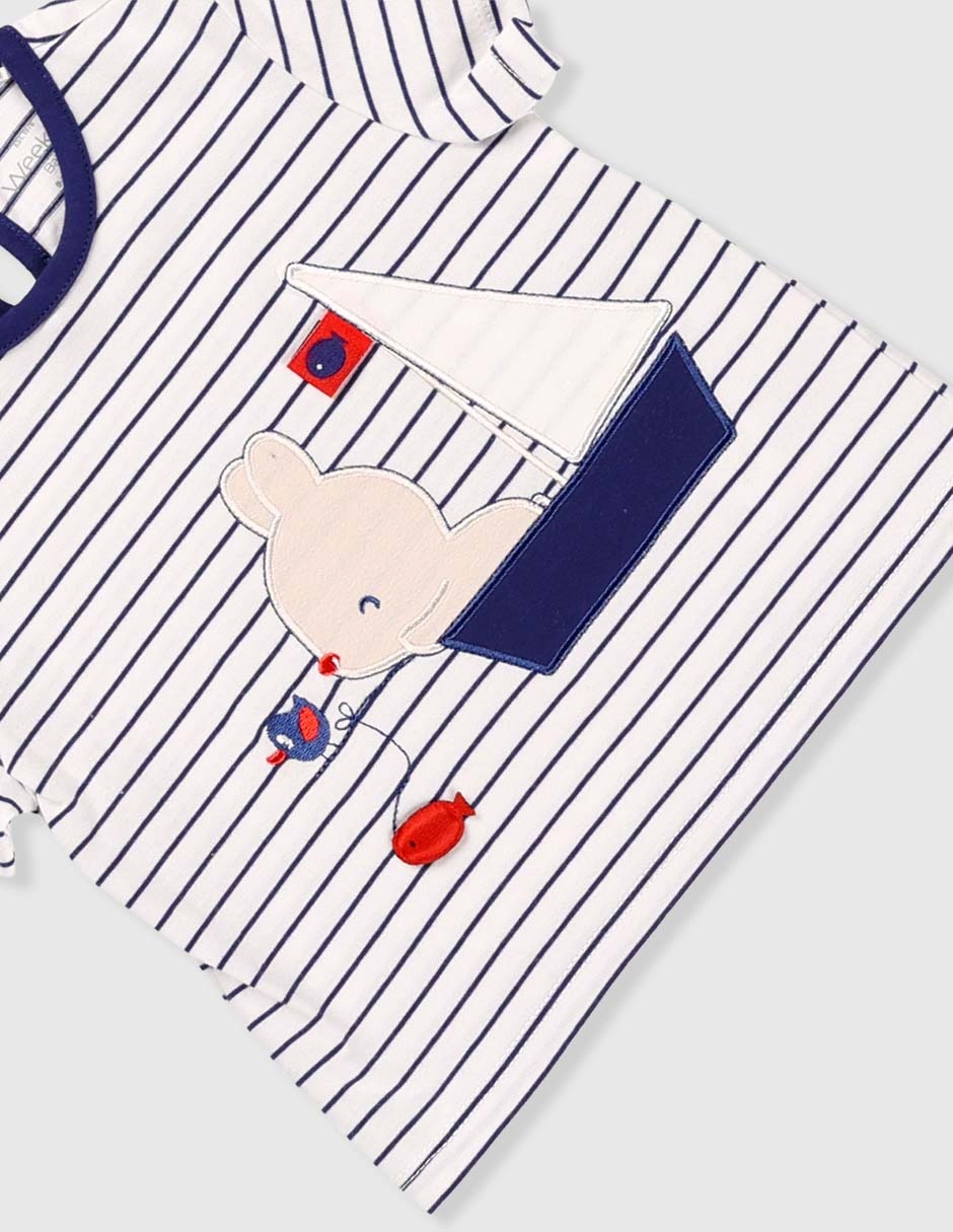 Conjunto de algodón para bebé niño 4
