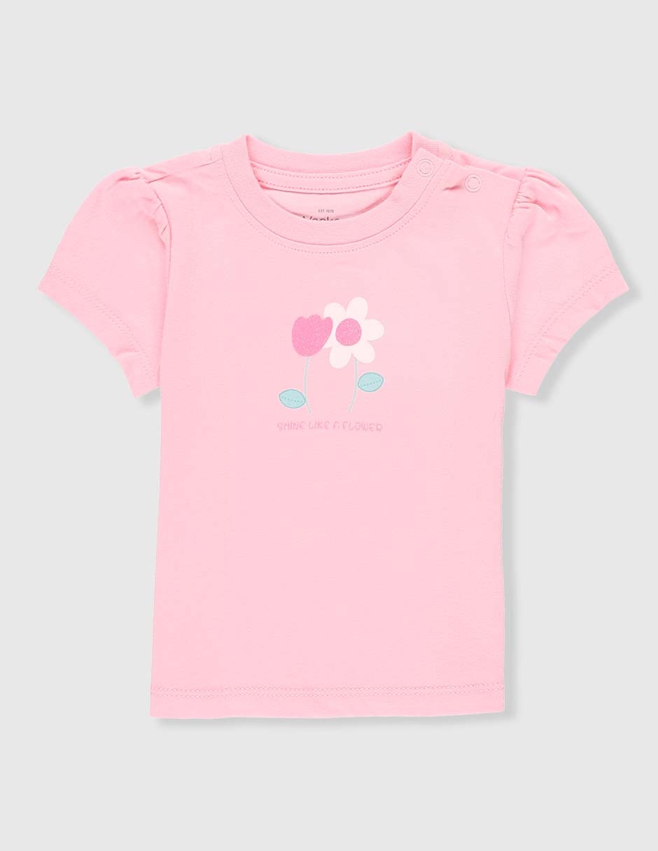 Playera manga corta para niña Playera manga corta para niña