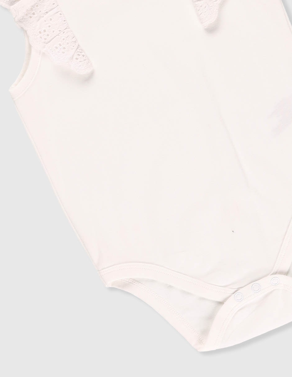 Conjunto de algodón para bebé niña 2 piezas. 3