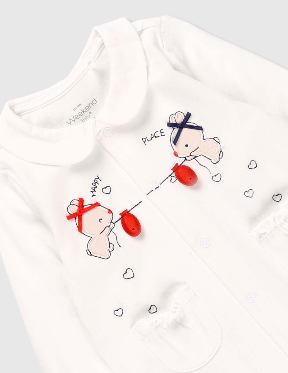 Mameluco para bebé niña 3