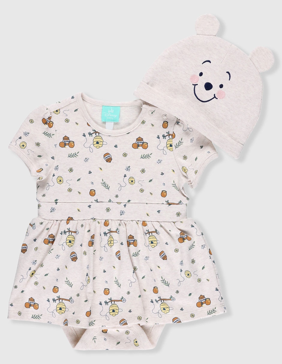 Vestido manga corta para bebé niña Vestido manga corta para bebé niña