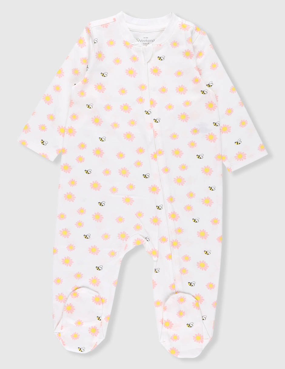 Mameluco de algodón para bebé niña Mameluco de algodón para bebé niña