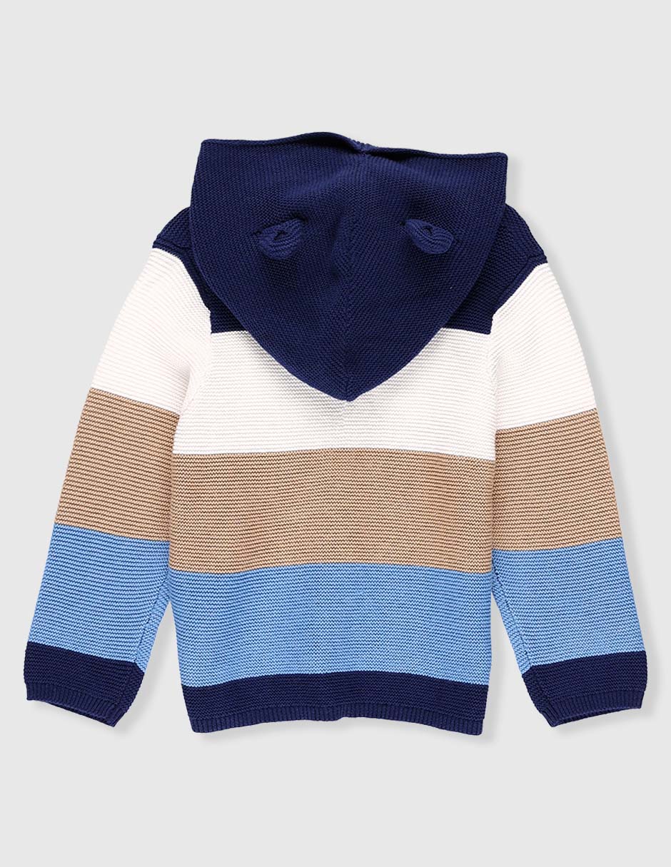 Suéter con capucha para bebé niño 2