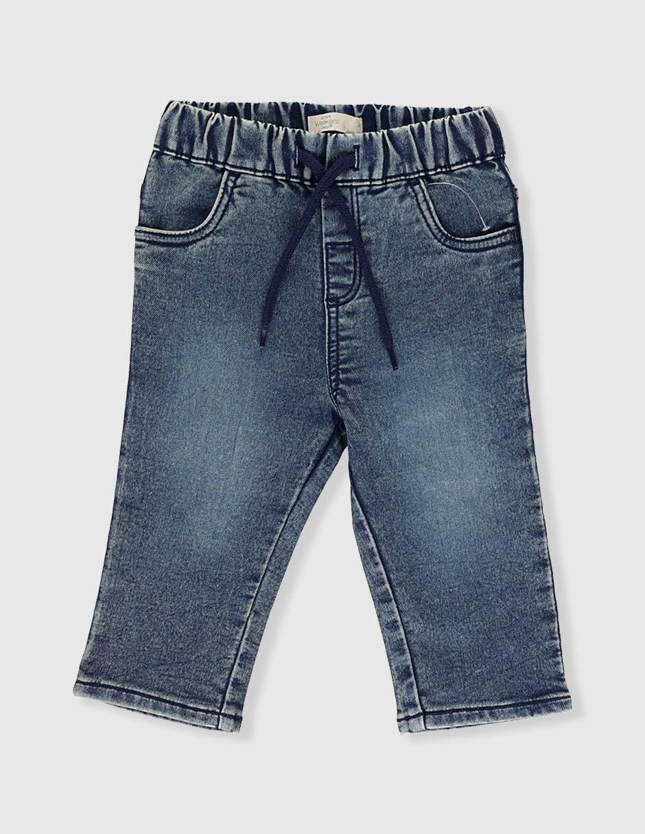 Jeans straight deslavado para bebé Jeans straight deslavado para bebé