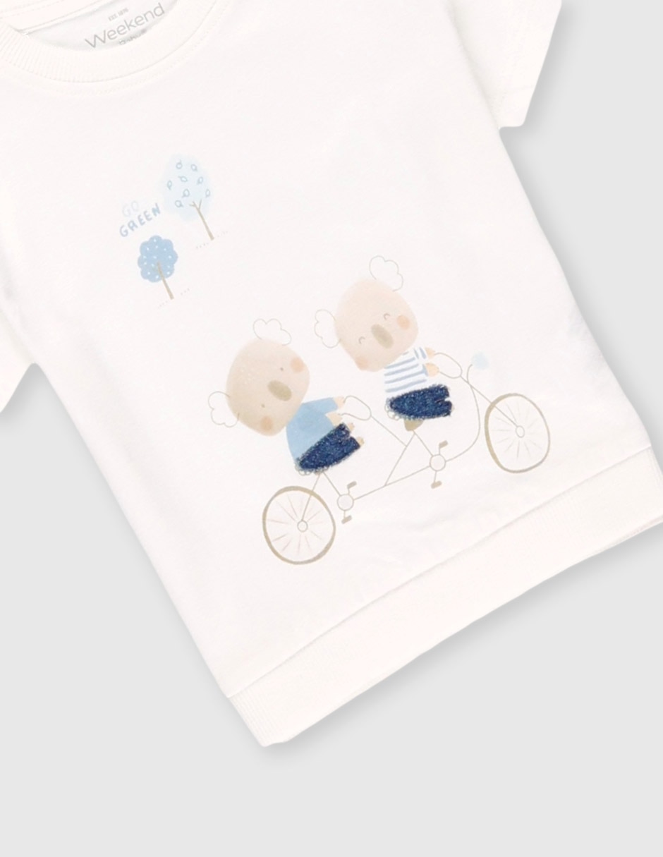Conjunto casual para bebé niño 2 piezas 3