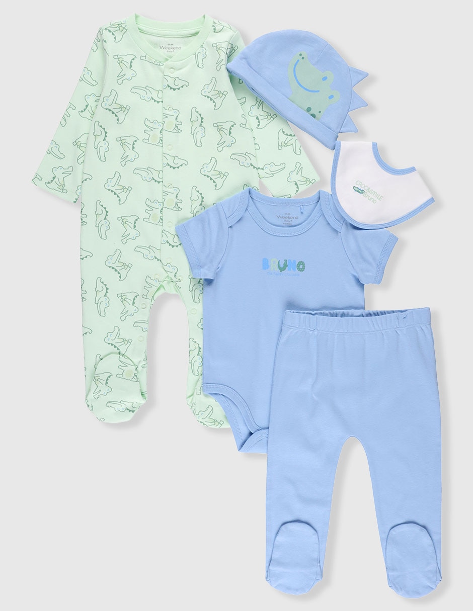 Conjunto casual de algodón para bebé niño Conjunto casual de algodón para bebé niño