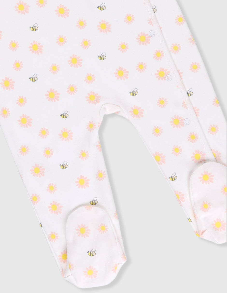 Mameluco de algodón para bebé niña 4