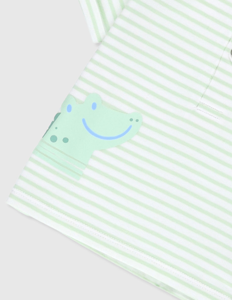 Playera manga corta para bebé niño 4