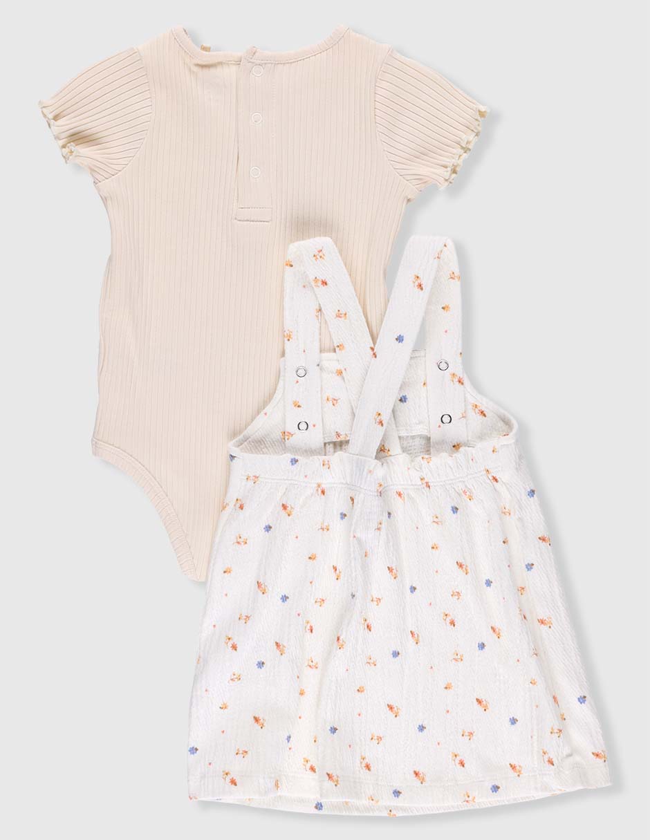 Conjunto de algodón para bebé niña 2