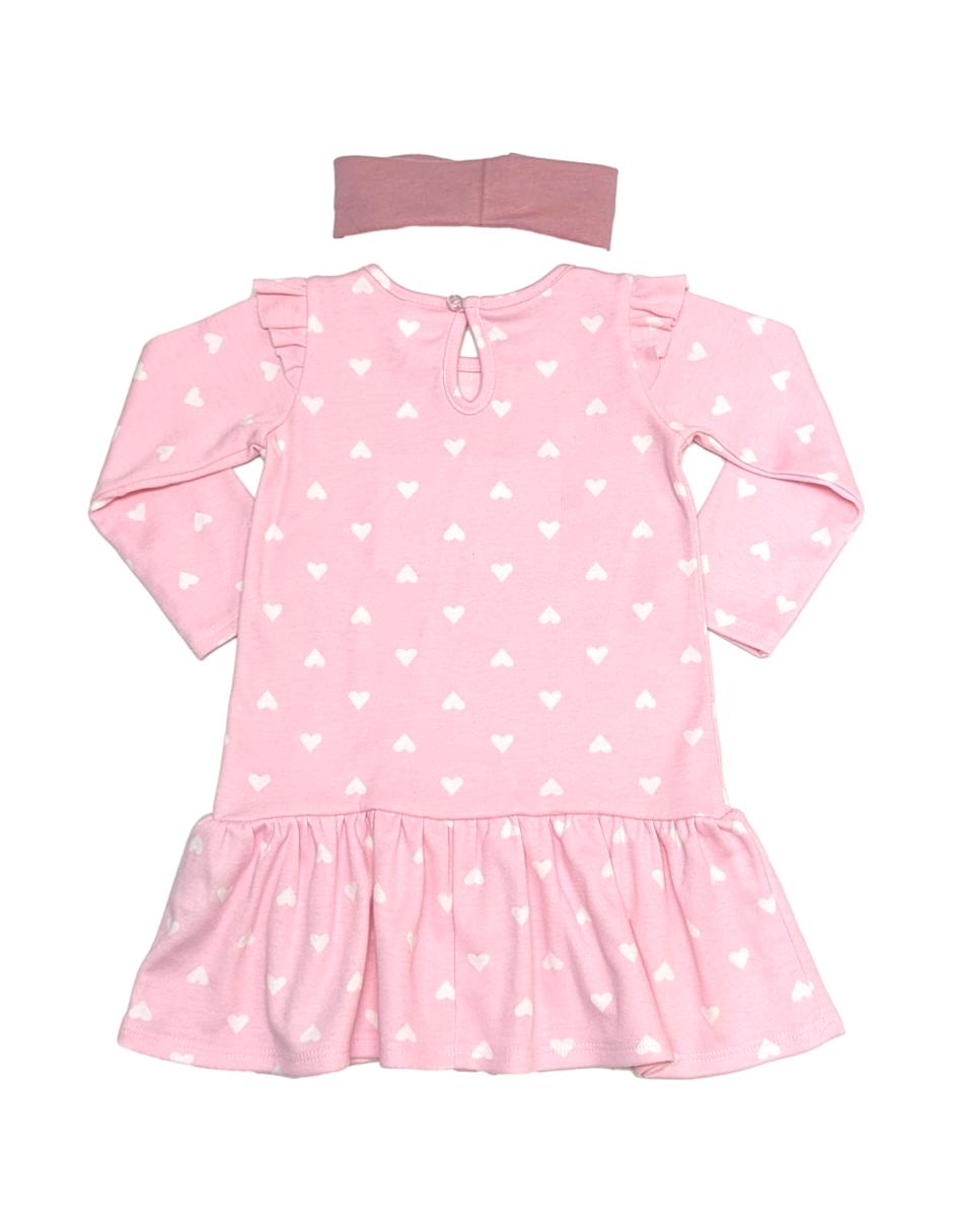 Vestido manga larga para niña 2