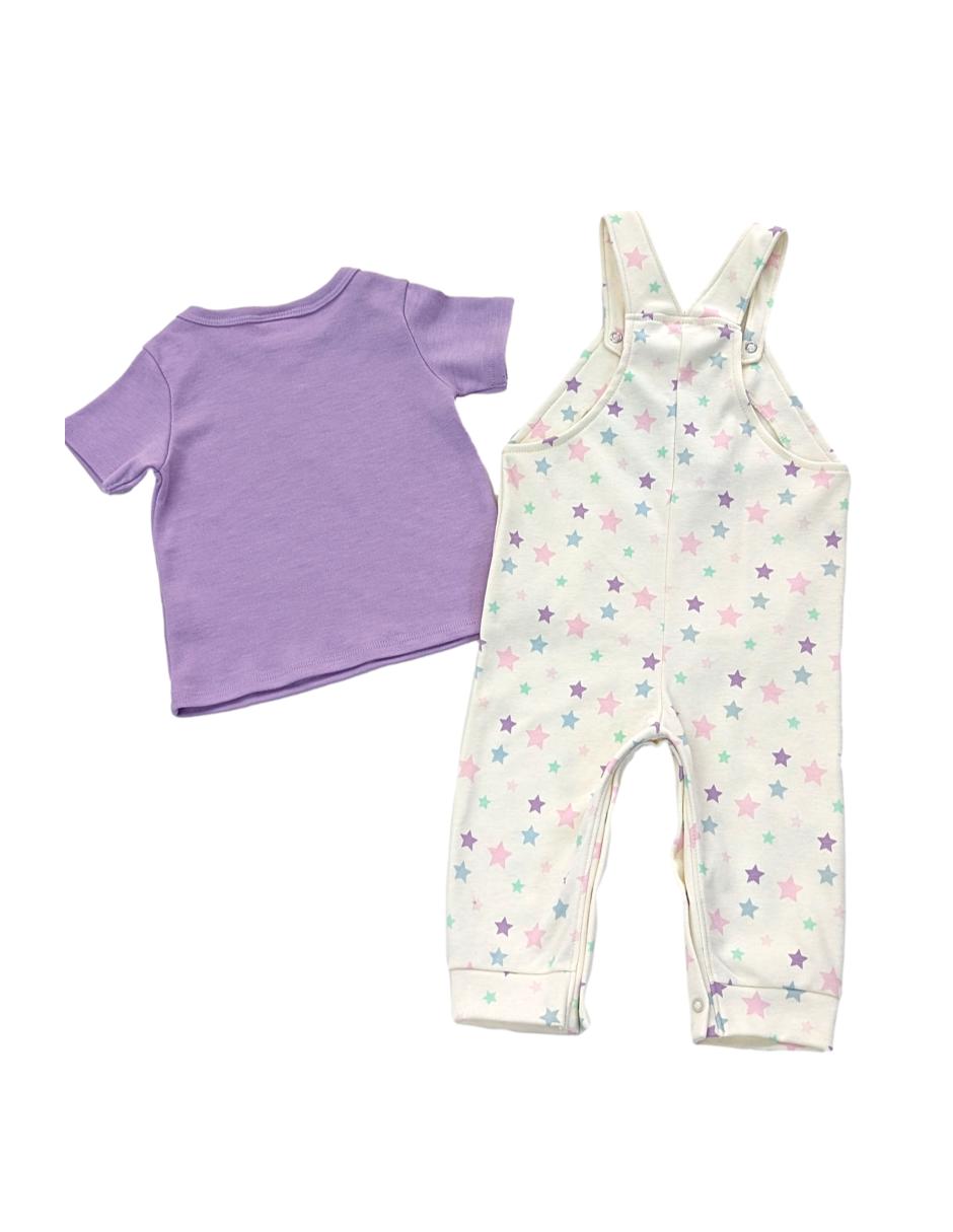 Conjunto de algodón para bebé niña 6