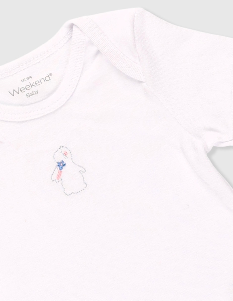 Conjunto de algodón para bebé niña 3 piezas 3