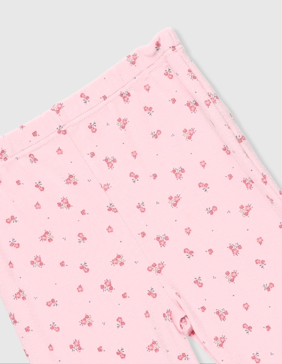 Conjunto de algodón para bebé niña 3 piezas 4