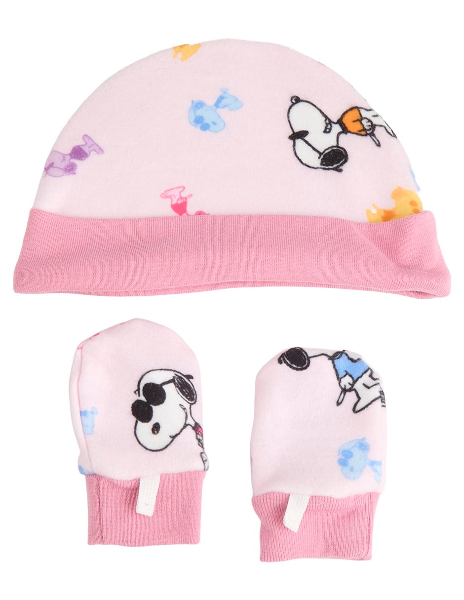 Set gorro - guantes bebé unisex
