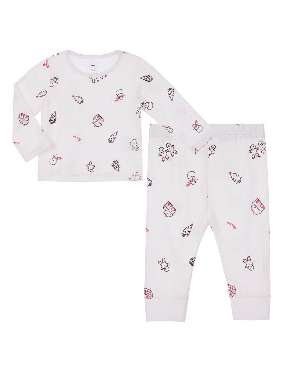 Conjunto de algodon para bebe 2 piezas unisex Conjunto de algodon para bebe 2 piezas unisex