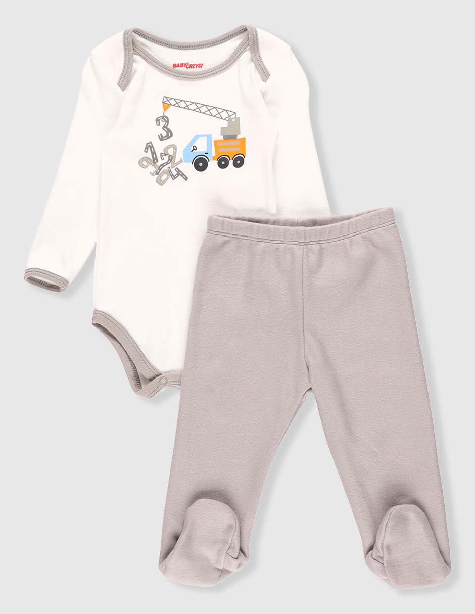 Conjunto de algodón para bebé niño Conjunto de algodón para bebé niño