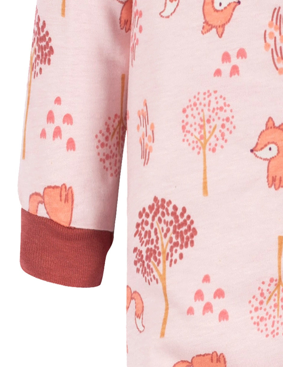 Mameluco Happy fox de algodón para bebé 4