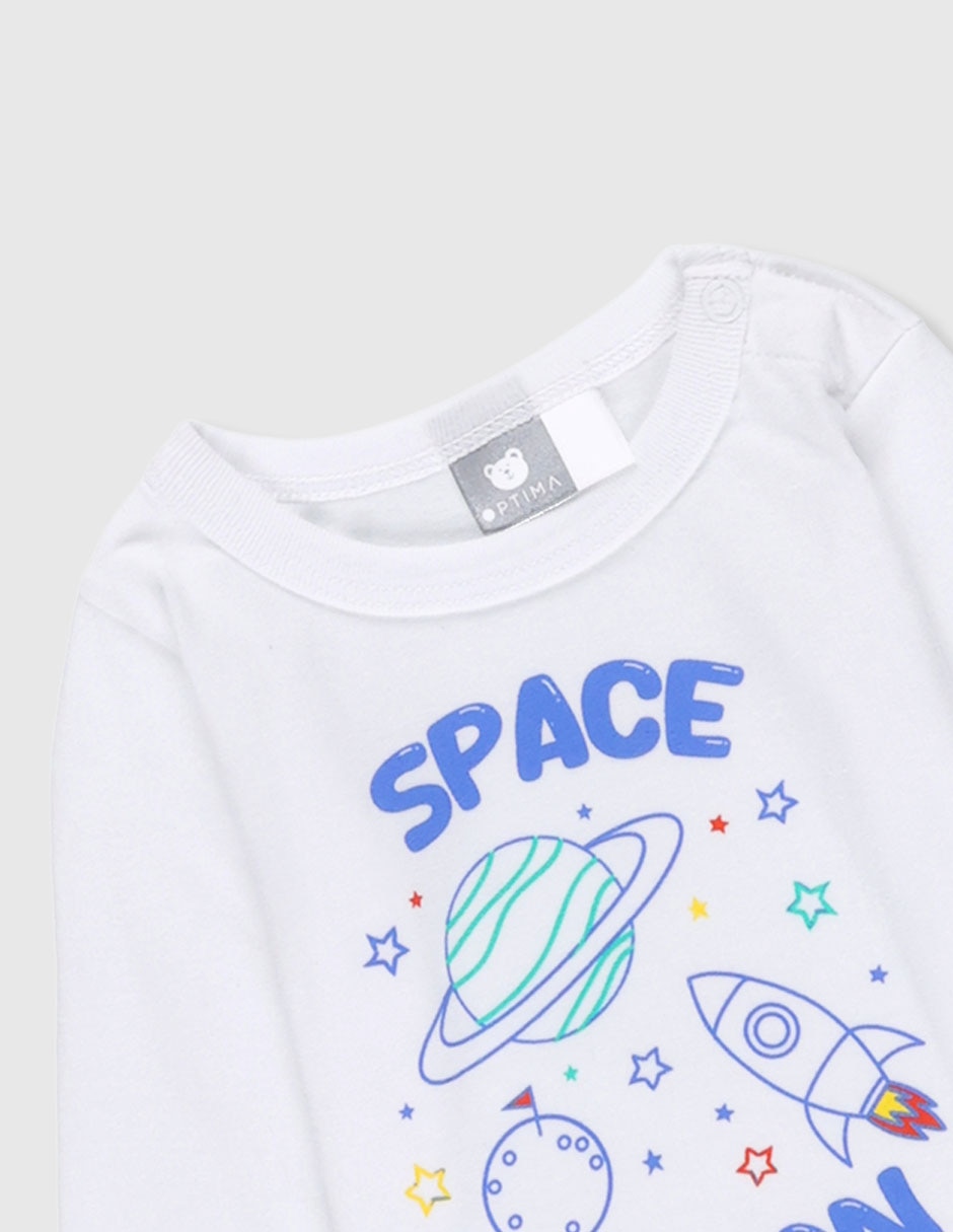 Conjunto casual de algodón para bebé 3