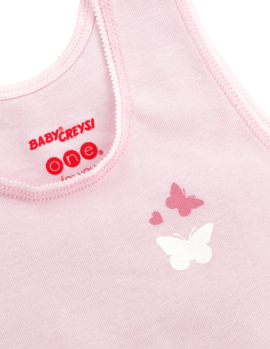 Camiseta cuello redondo para niña 3
