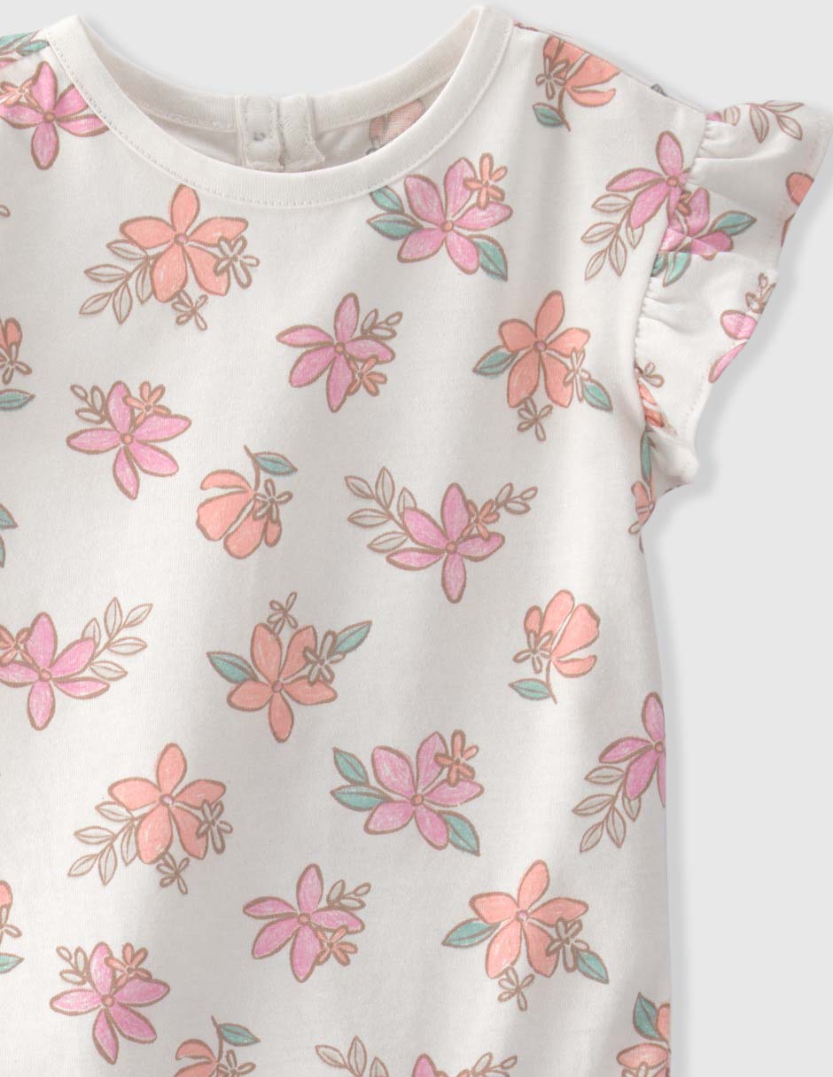 Conjunto de algodón para bebé niña 4