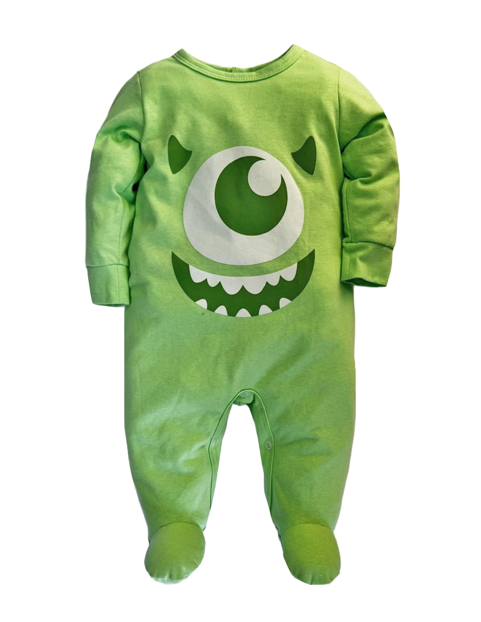 Mameluco Monster Inc de algodón para bebé niño Mameluco Monster Inc de algodón para bebé niño