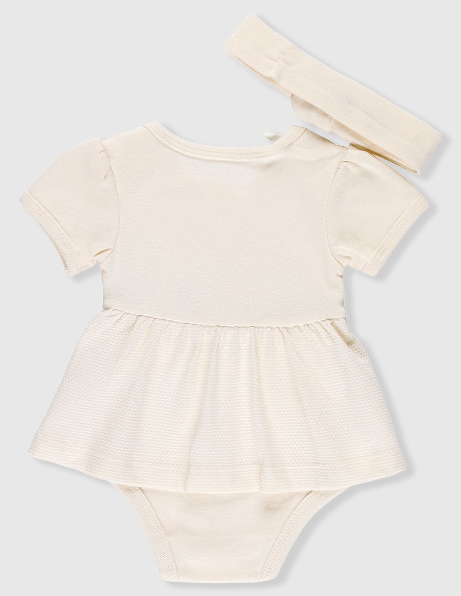 Vestido pañalero para bebé niña 2