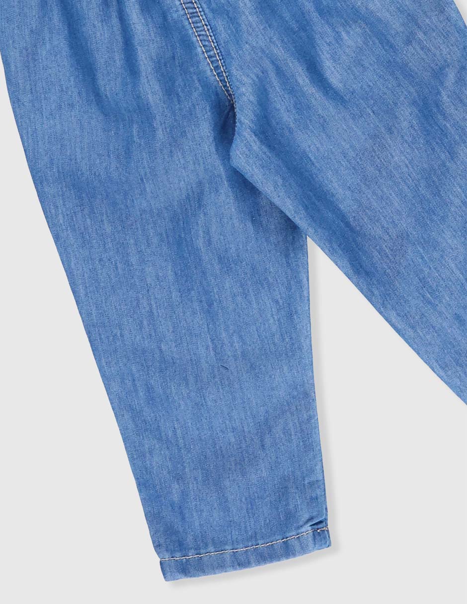 JEANS W, 0-3 MESES, ÍNDIGO DENIM MEDIO