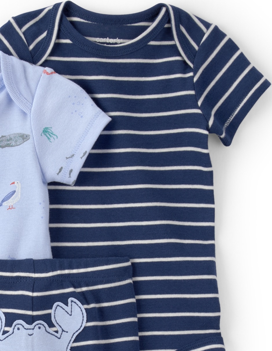 Conjunto casual de algodón para bebé 6